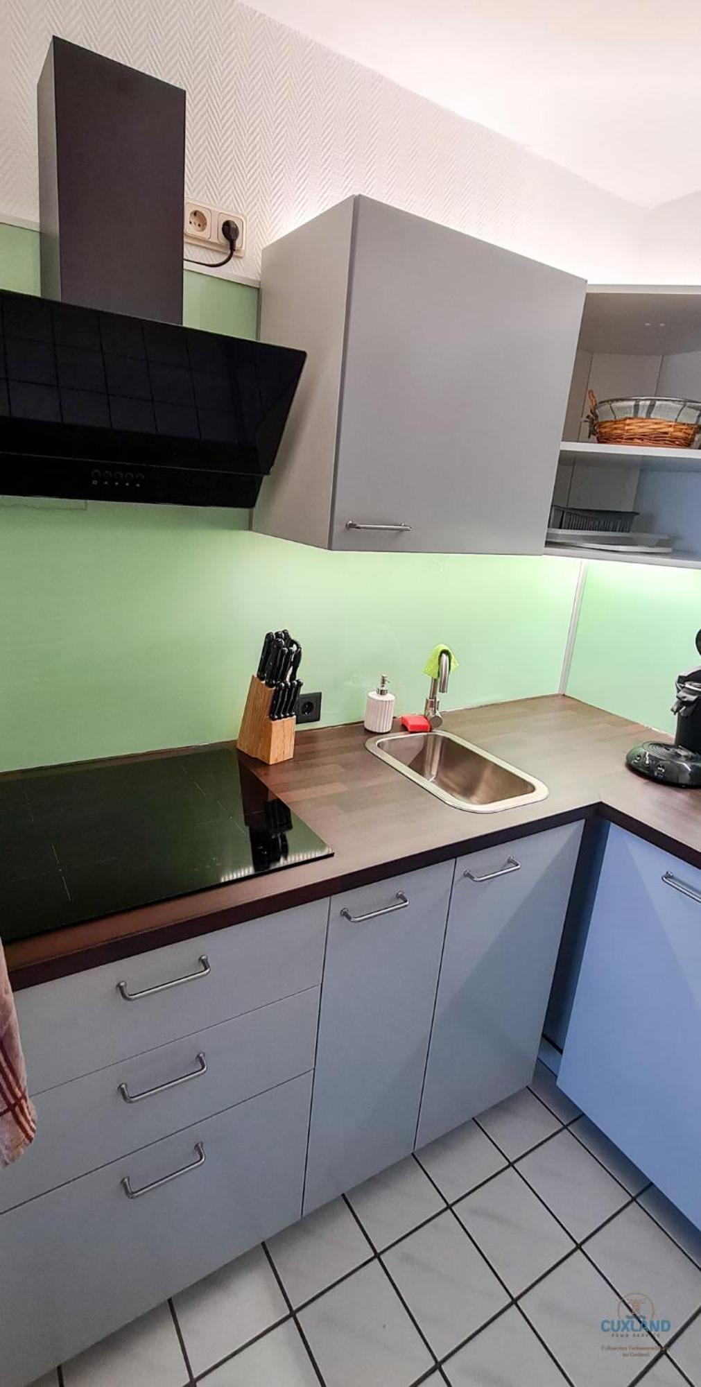 Haus Frische Brise Wohnung 7 10 Inselblick Cuxhaven Bagian luar foto