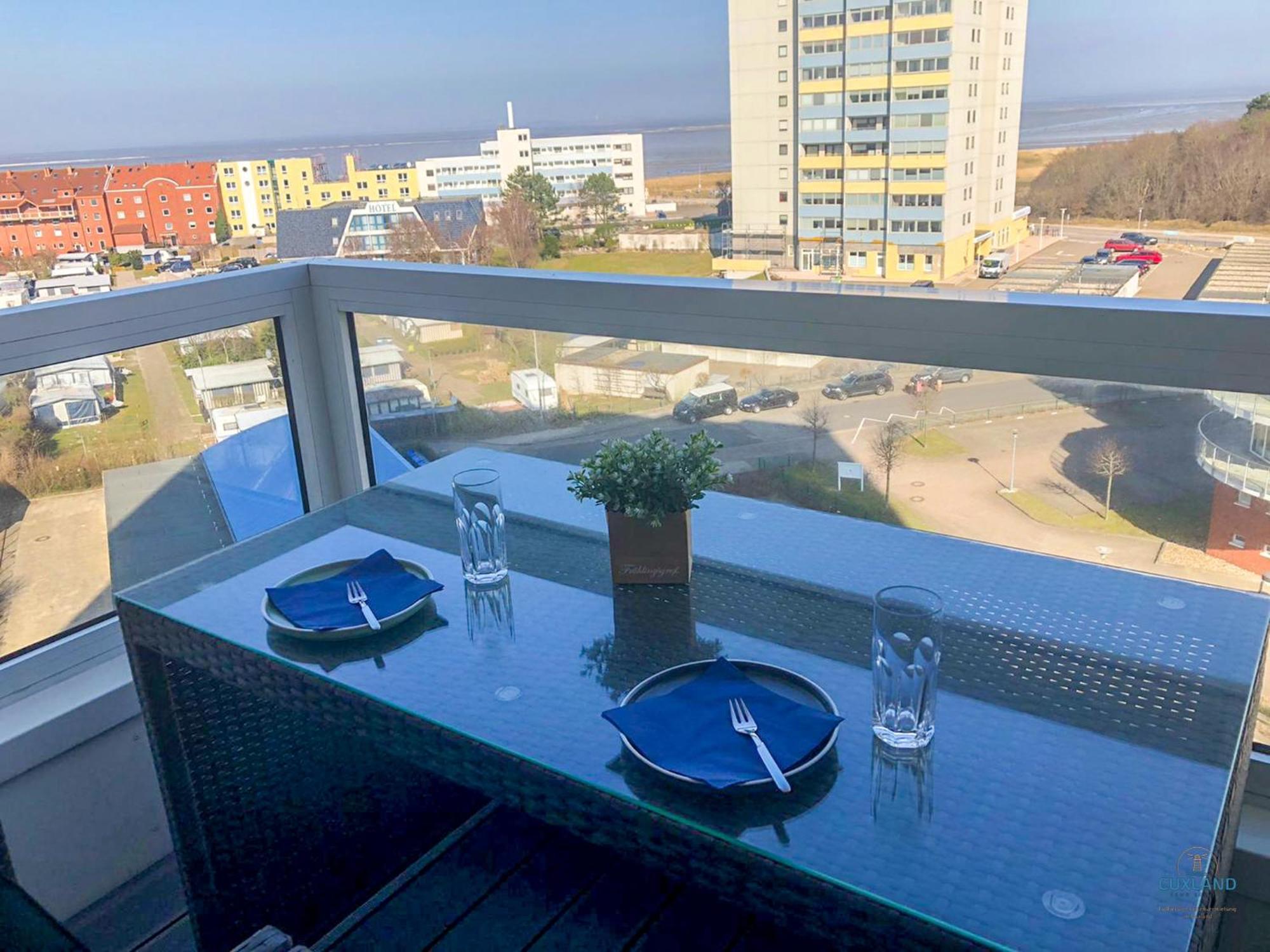 Haus Frische Brise Wohnung 7 10 Inselblick Cuxhaven Bagian luar foto